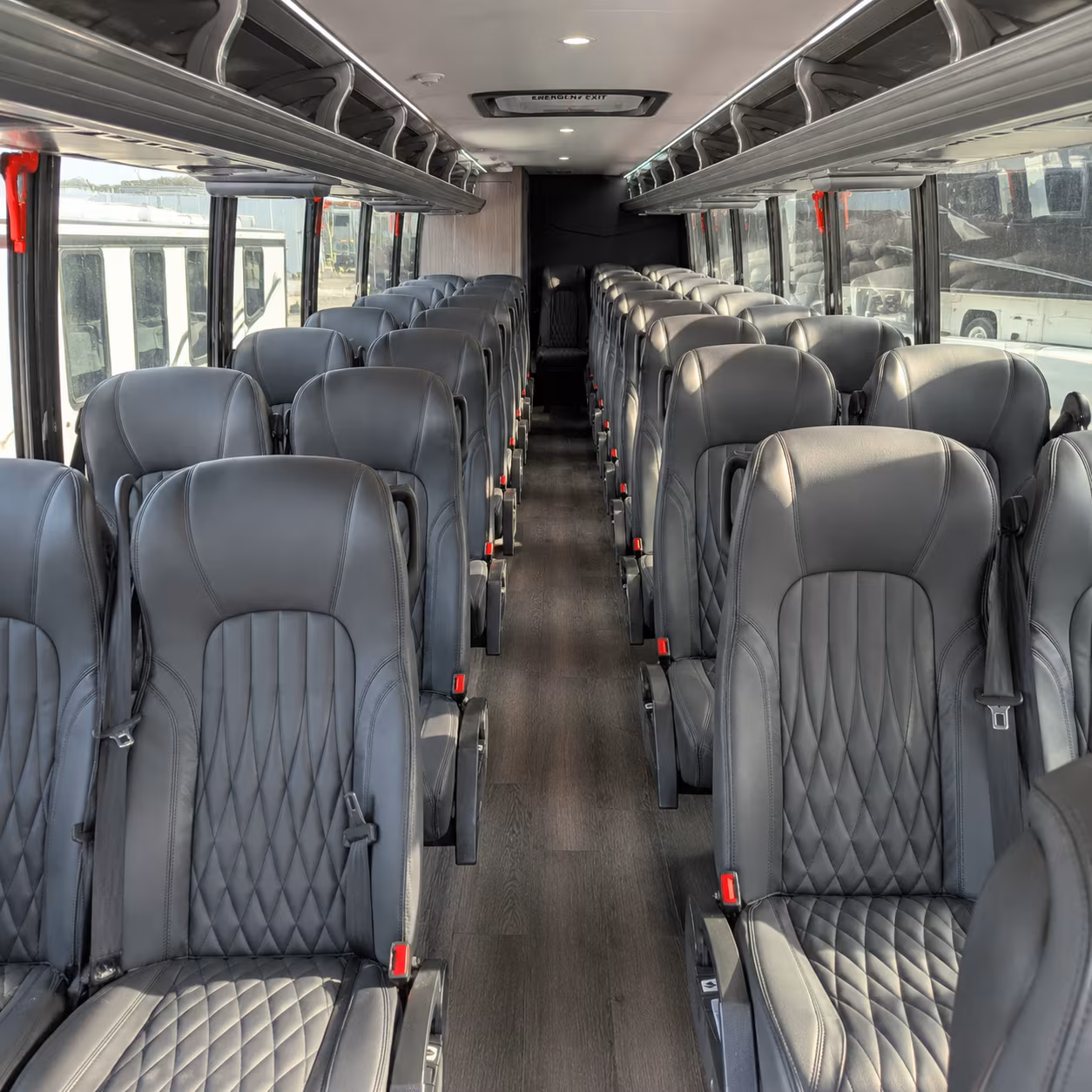 Oceanside Airport Shuttle & Transportation party bus exterior