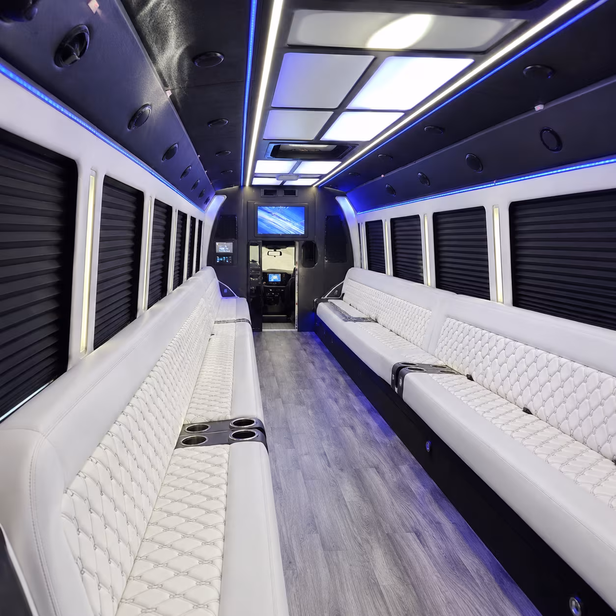 Oceanside Birthday, Sweet 16, & Quinceañera Transportation onboard seating