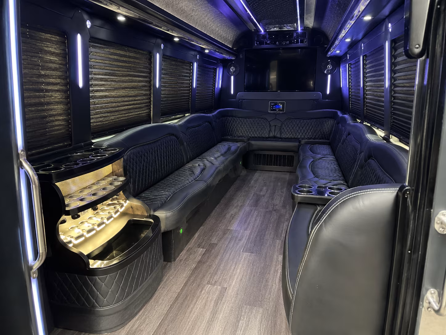 Oceanside Concert & Music Festival Transportation party bus exterior