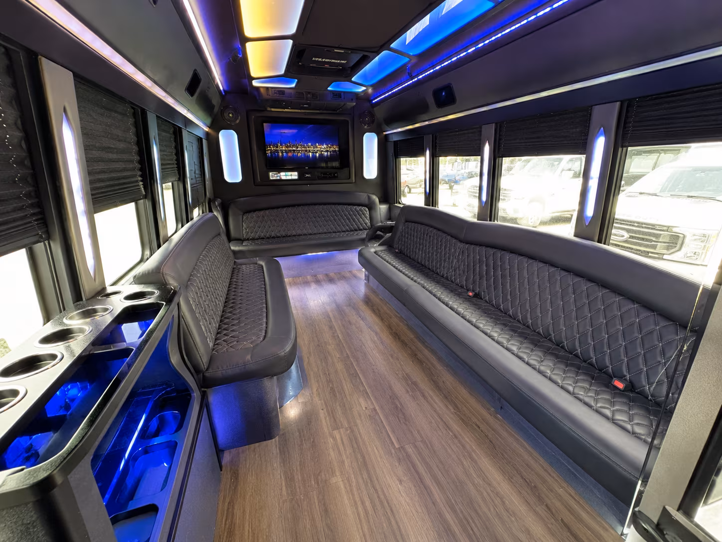 Oceanside Concert & Music Festival Transportation party bus exterior