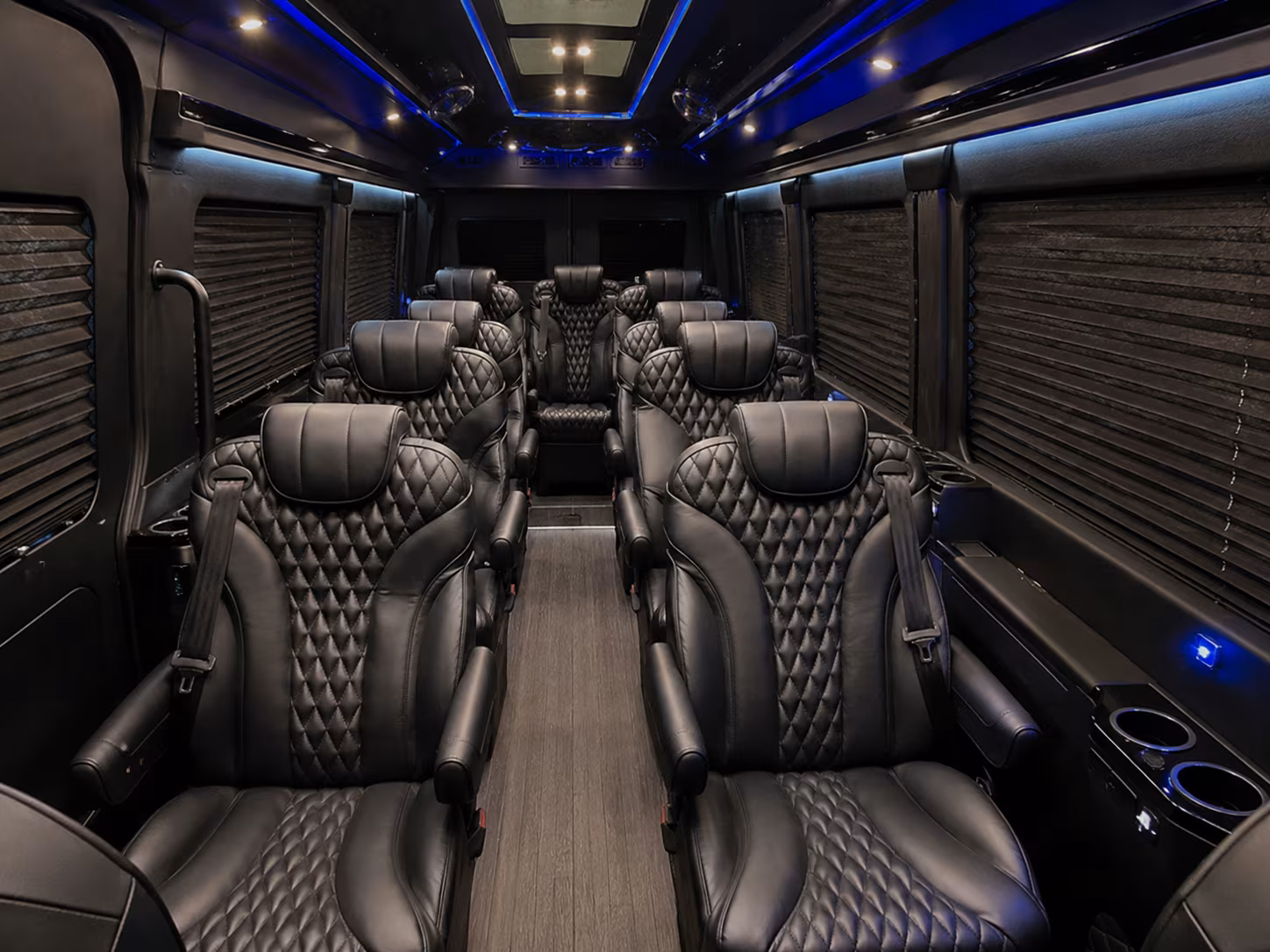 Oceanside School Event Transportation party bus exterior