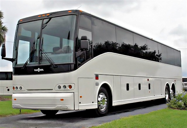 Oceanside 56 Passenger Charter Bus